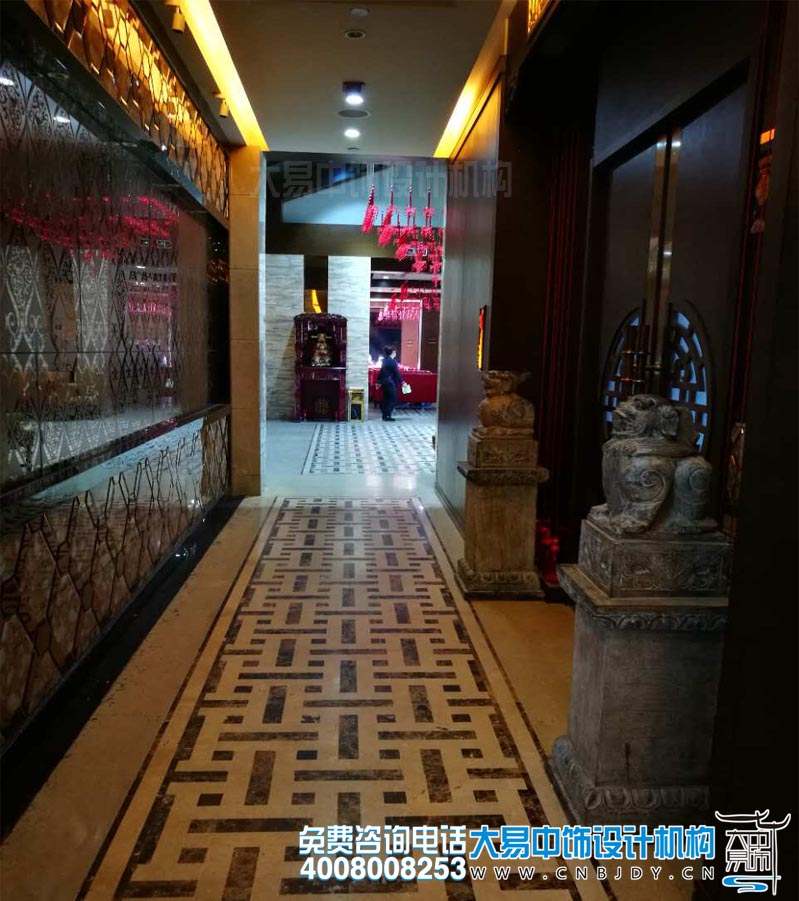 過道現代中式風格設計