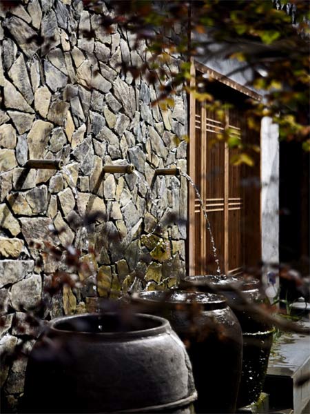 夜色撩人的古色民宿裝修設計效果圖欣賞