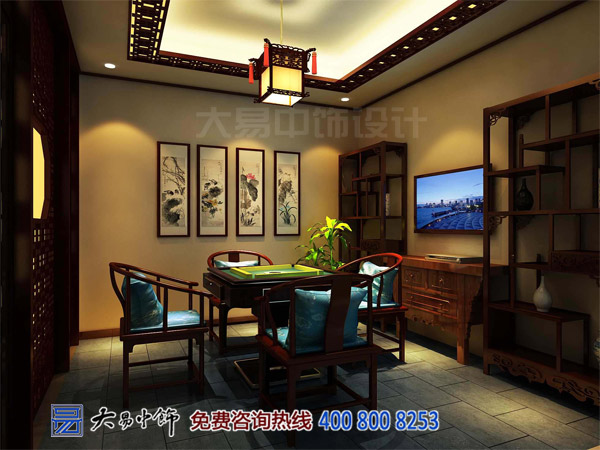 山東德州別墅中式設(shè)計(jì) 主題空間呈現(xiàn)多彩生活