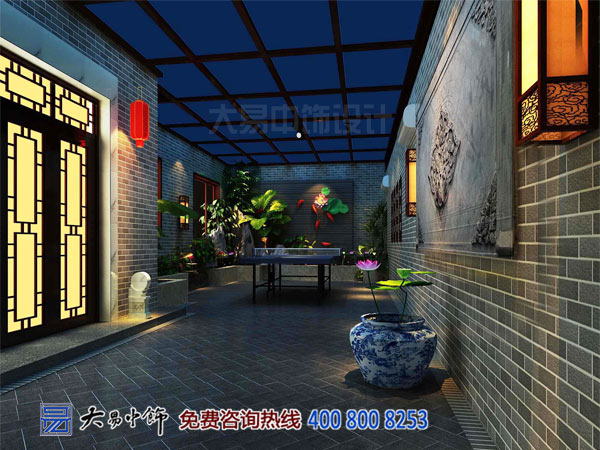 山東德州別墅中式設(shè)計(jì) 主題空間呈現(xiàn)多彩生活