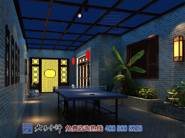 山東德州別墅中式設(shè)計(jì) 主題空間呈現(xiàn)多彩生活