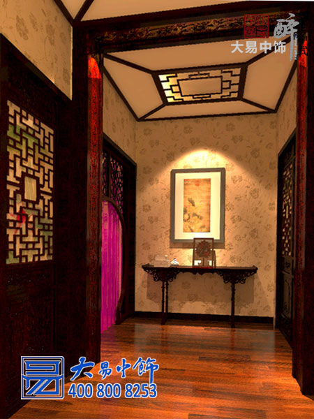 西安550平米別墅中式裝修 開啟復古典雅精致生活