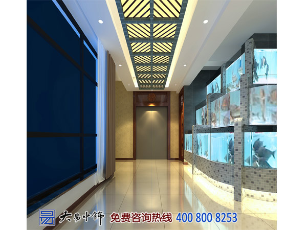 青海西寧中式酒樓設計 造禪意典雅就餐空間