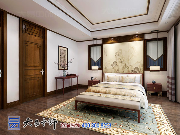 家庭中式住宅裝修設計 全屋紅木家具定制裝飾